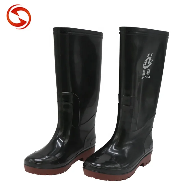 

Safety gumboots Approved Steel Toe Safety PVC Rain Boots