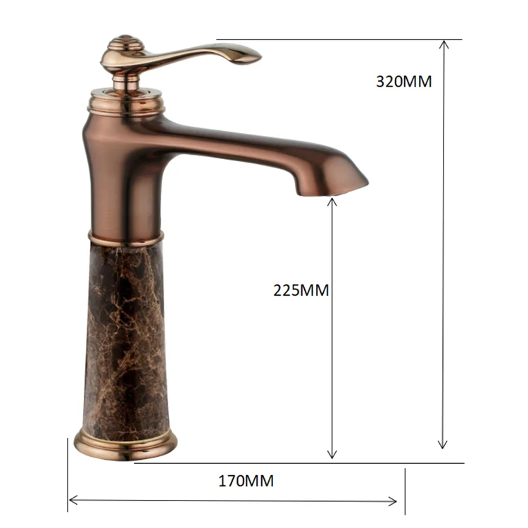 Joinsun new design chrome brass body taps single handle  faucet bathroom basin mixer