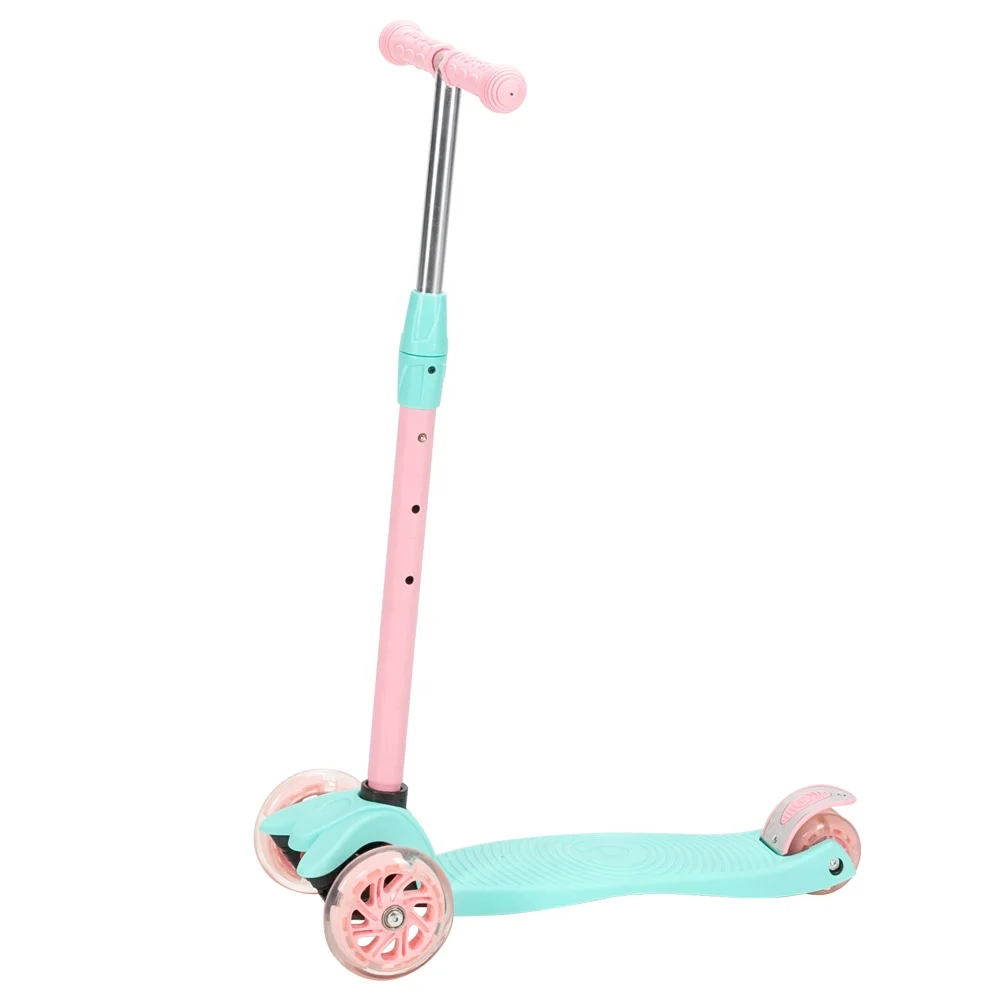 

Children's Fitness Scooter Folding Portable Toys Scooter Outdoor Sports height adjustable swing car