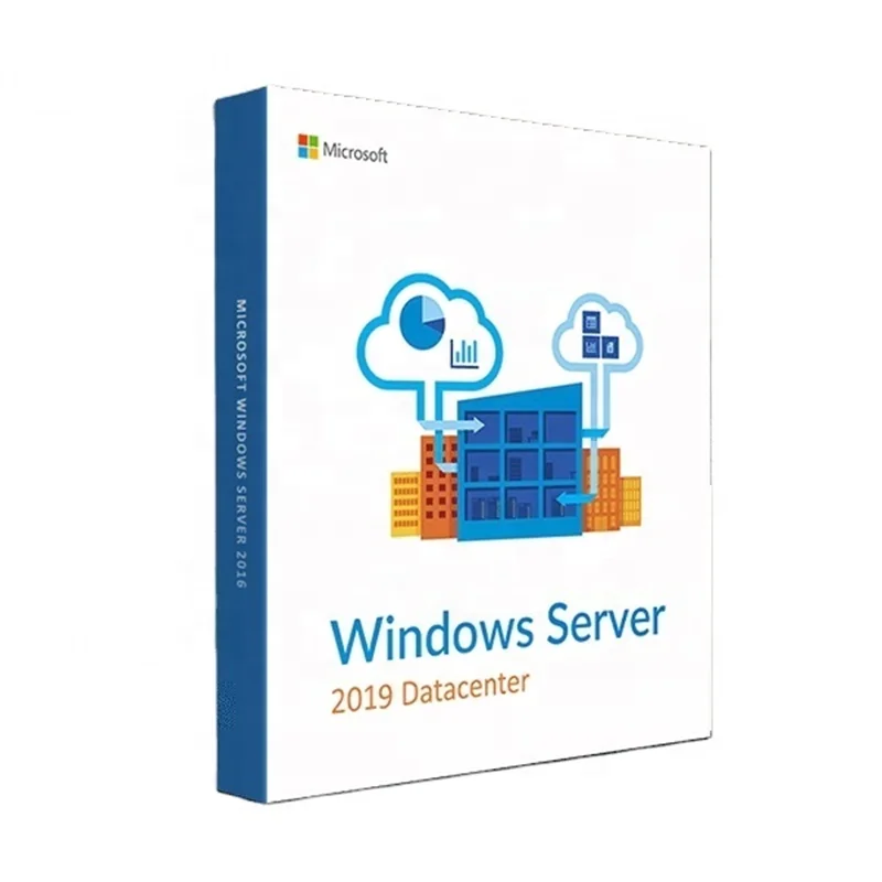 

Win Server 2019 Datacenter DVD OEM 16 CORE Full Package English Version Win Server STD