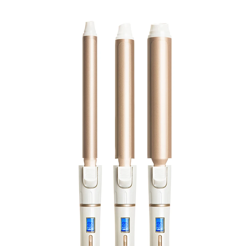 

Electric Hair Curlers for Long Hair Three Pieces of Ceramic Hair Curler Professional Hair Curler Machine Styler Styling Tools