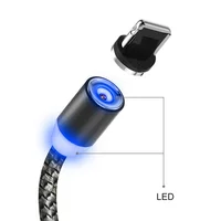 

3A Micro USB Charging Cable Magnetic Adapter Charger for iphone for huawei smart phone