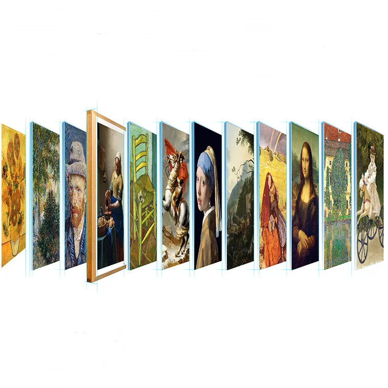 

32 inch picture frame screens digital photo player wall digital photo frame