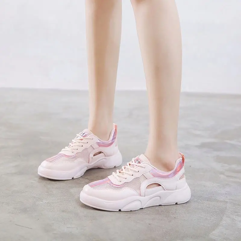 

2020 New arrival breathable upper light casual women sports shoes ladies sneakers shoes women, Optional