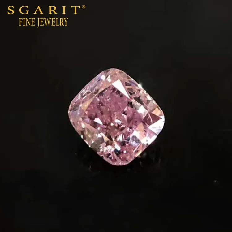 

SGARIT high quality GIA fancy color diamond for jewelry 0.27ct fancy brownish purplish pink natural loose diamond