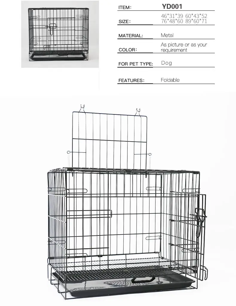 Wholesale Factory Dog Crate Dog Kennel Wire Dog Cage Buy Cheap Dog
