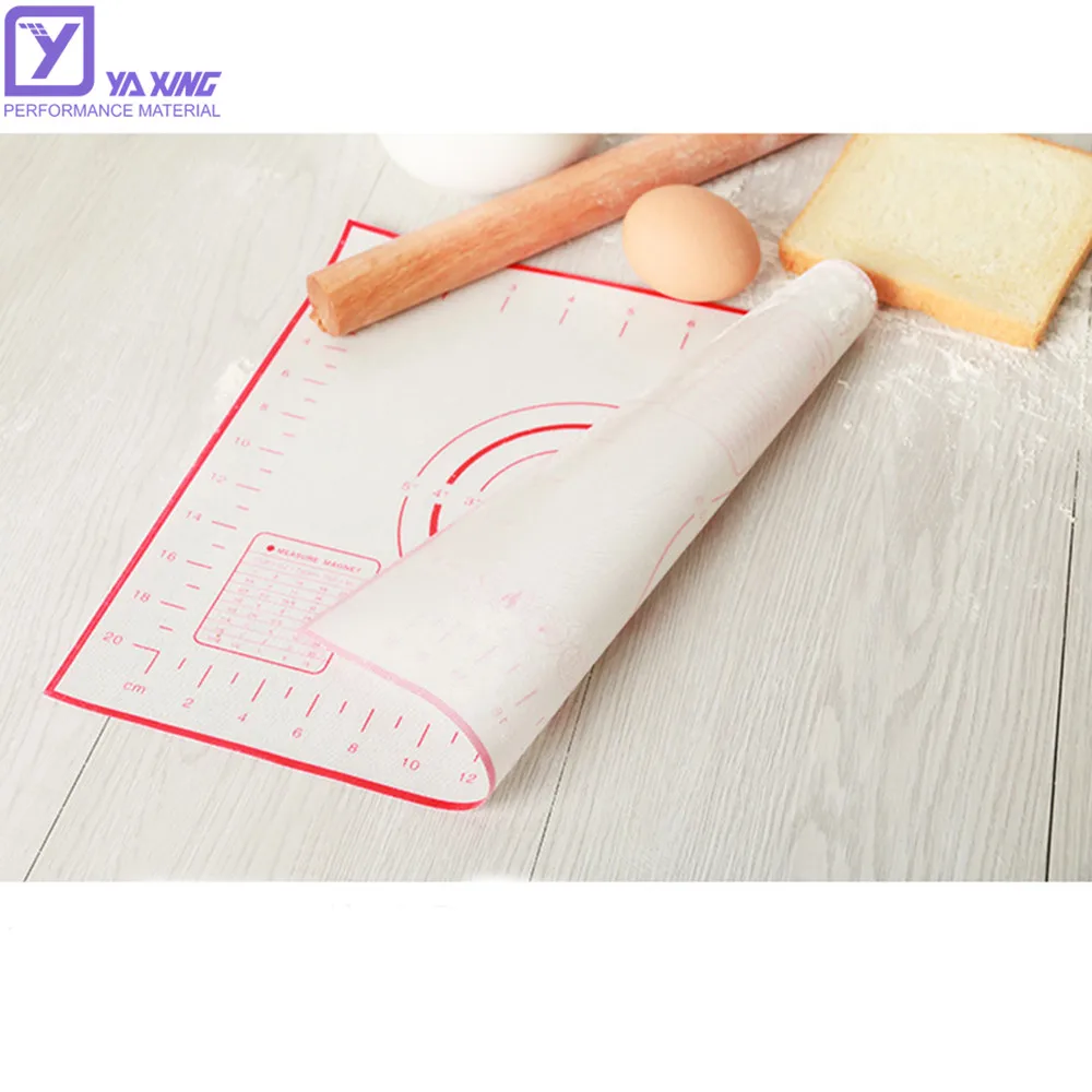 

Large Silicone Baking Mat Non Stick Pastry Mat Non slip Dough Rolling Kneading Mat with Measurements, Black, white, red,grey