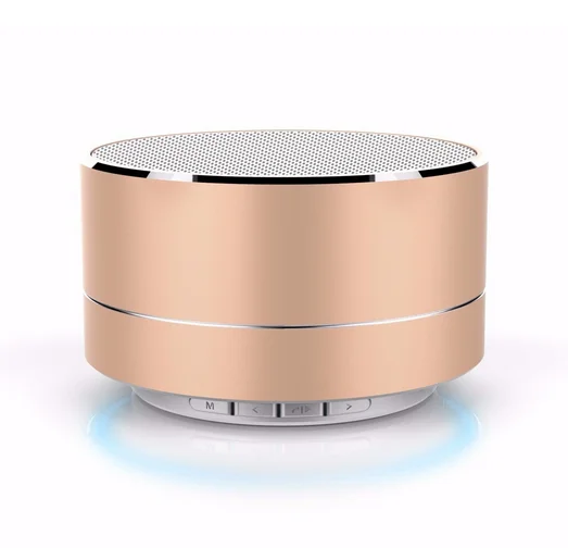 

Amazon Top Seller HD Sound A10 Metal Bass metal BT Speaker Portable Stereo BT metal speaker, Black/silver/gold/blue/red
