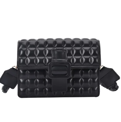 

2021 new Korean fashion small square bag Pu one shoulder women's messenger bag, Customized color