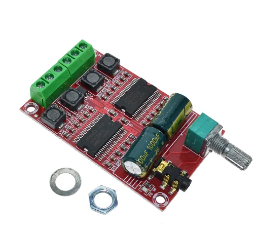 

YDA138-E Digital HiFi Class D Stereo Audio Amplifier Board XH-M531