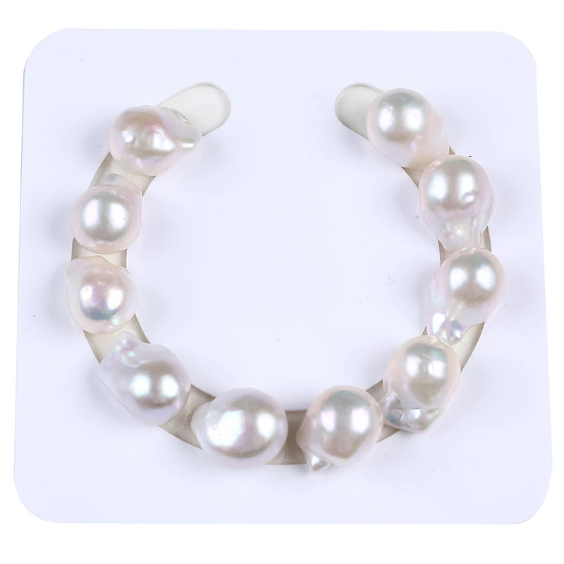 

Irregular nucleus high quality large baroque freshwater pearl, White