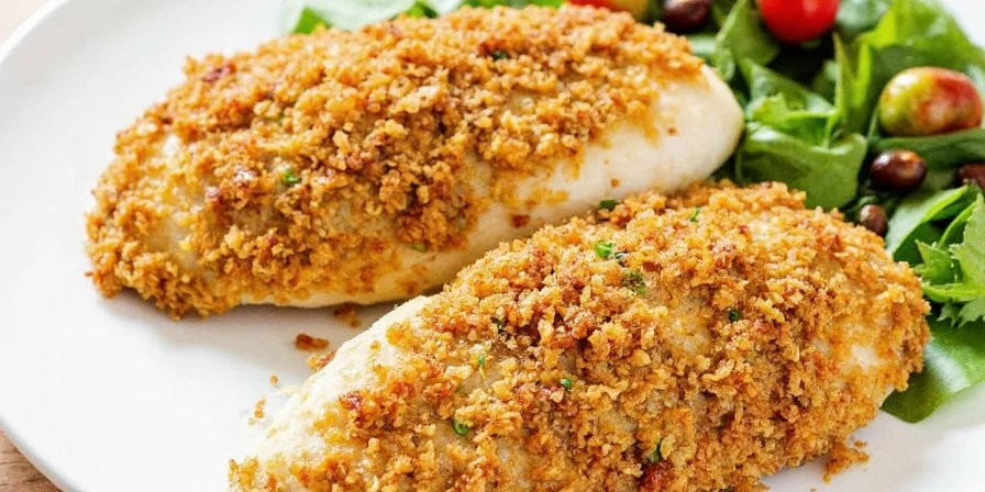 Golden baked tilapia with a vibrant spice crust