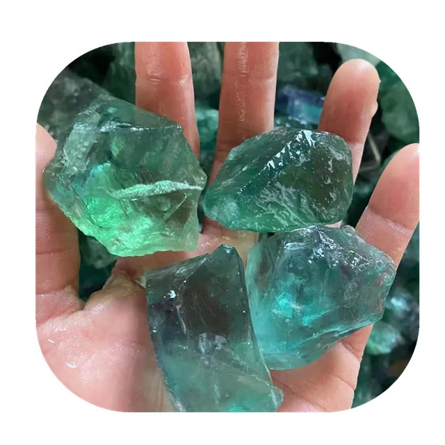 

natural Gorgeous Green Fluorite Rough Stones Aromatherapy Diffuser Stones Raw Healing Crystals For Wicca & Reiki Decorations