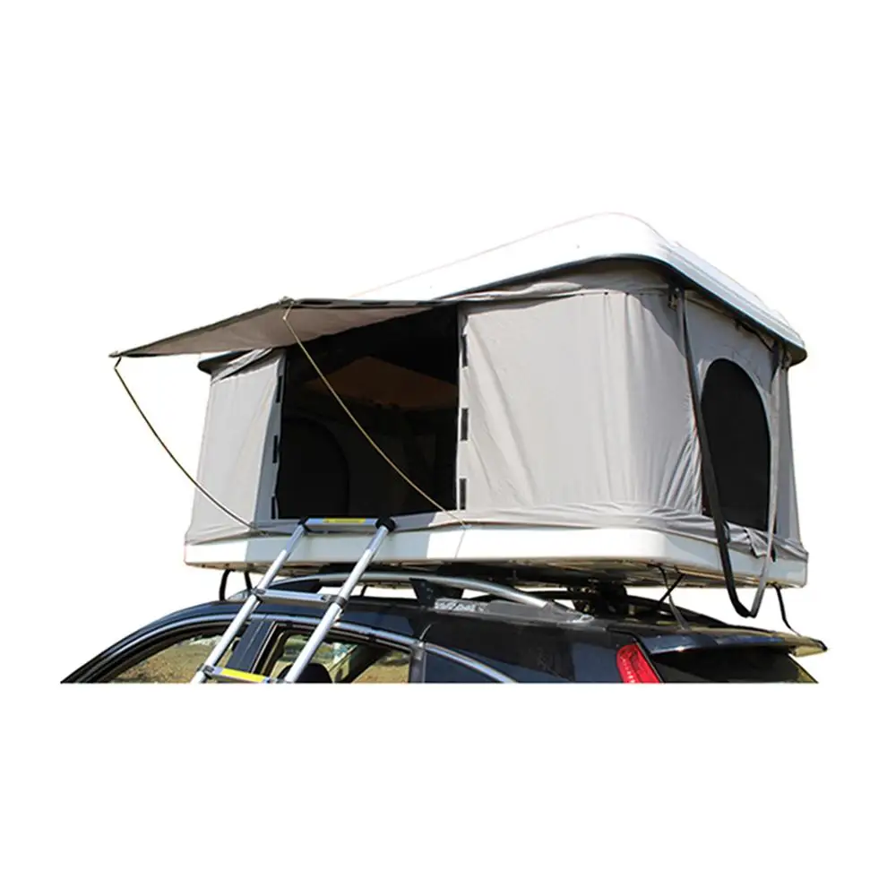 tent on a car roof