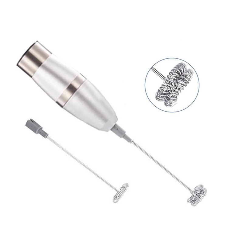 

High quality Stainless Steel Whisk Milk Frother Electric with Single and Double