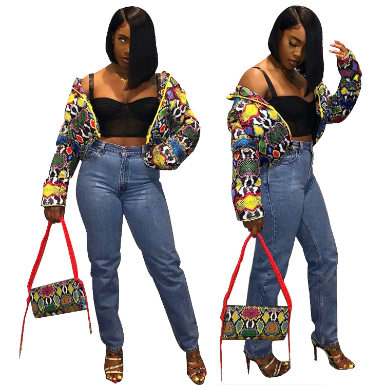 

boutique clothing women floral printed down coat ladies winter coat