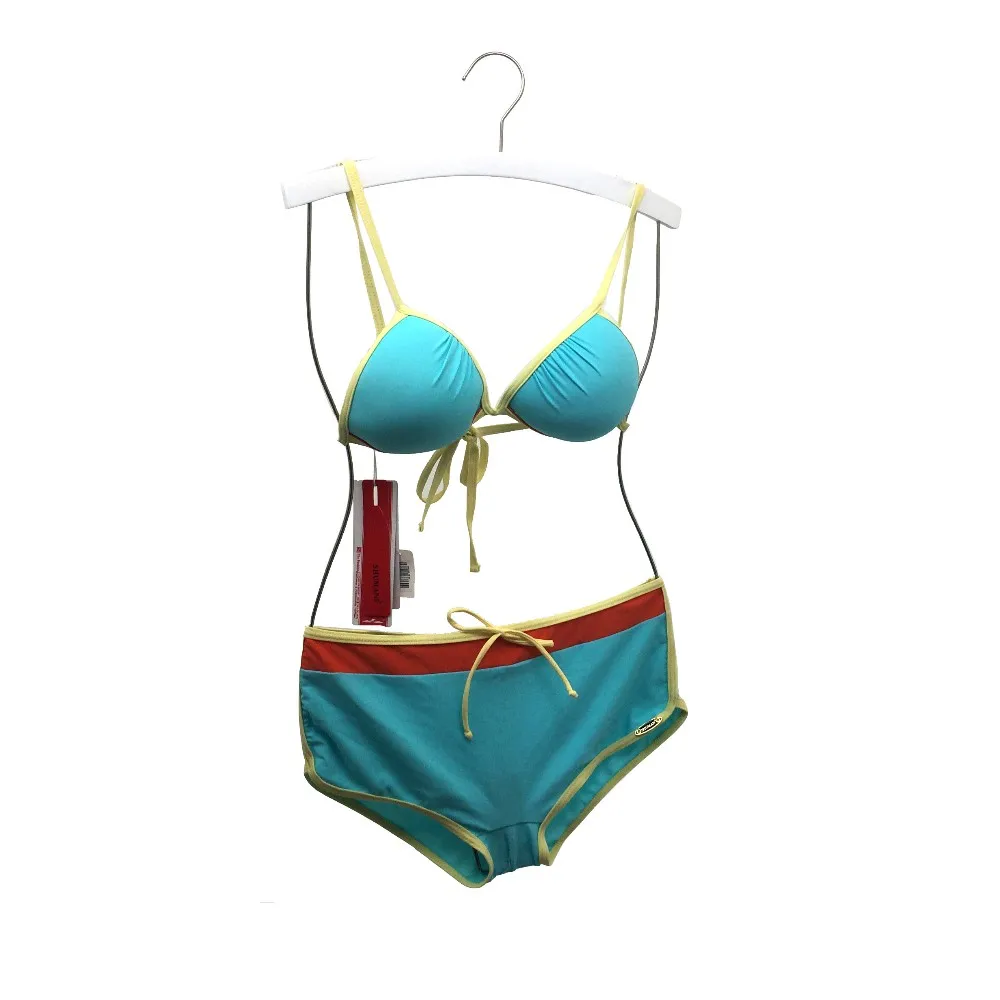 

Wholesale White wooden top Metal Wire adult Swim suit Bikini Swimwear body Hangers