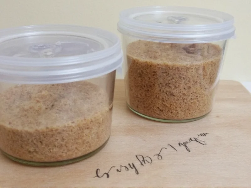 Storage containers comparison for homemade brown sugar