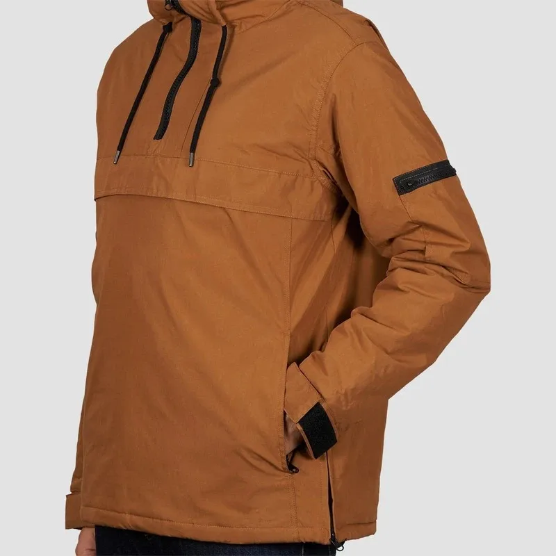 Waterproof Zipper Hoody Winter Padding Ski  Snowboard Jacket