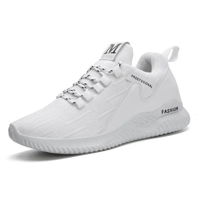 

Breathable Men's Sports Shoes Running sneakers for Men Fashion Casual White Men Shoes, 3 colors