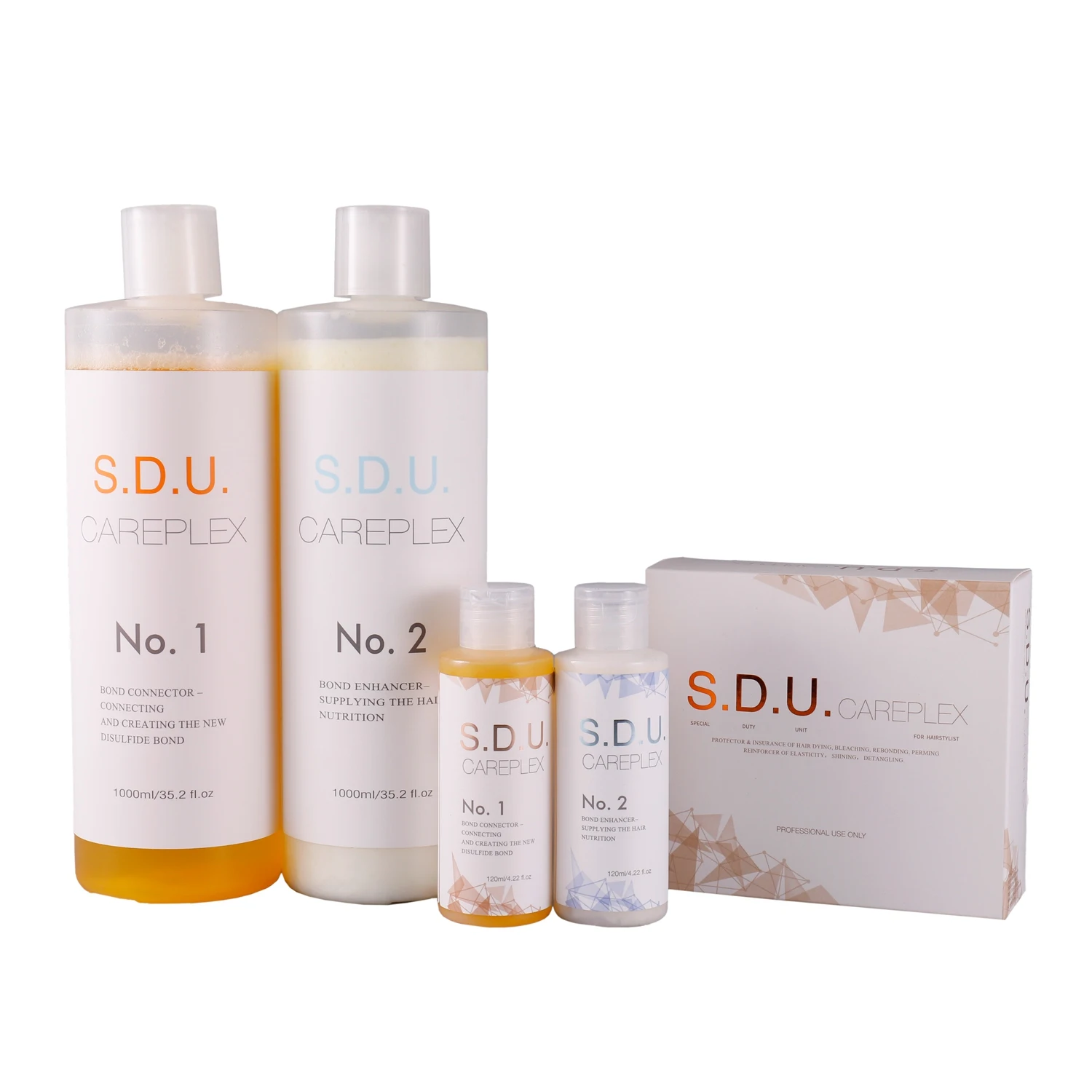 

SDU Manufacture hair salon kit hair bond builder rebonding cream hair Oplex treatment 120ml set