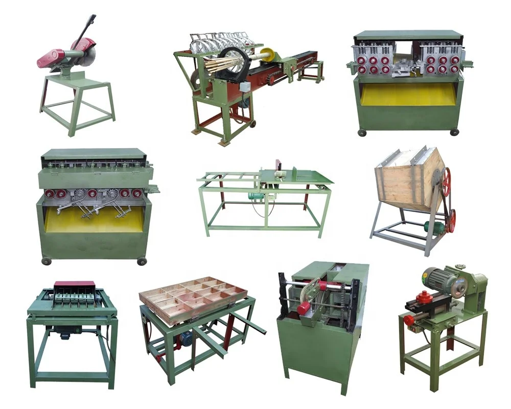 Bamboo toothpicks making machine