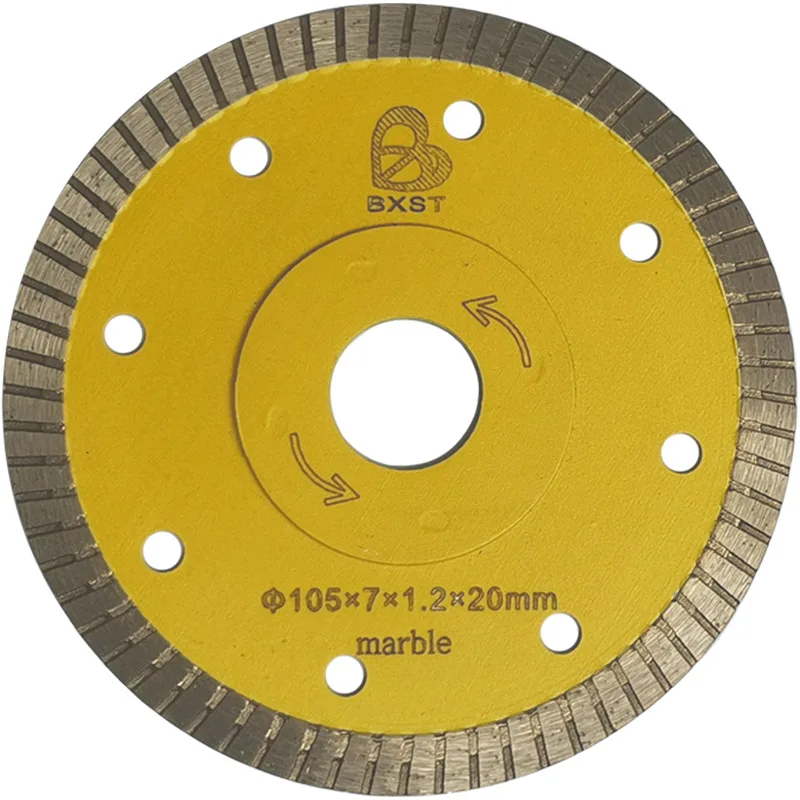 

Marble corrugated slice diamond circular saw blade for ceramic tile marble granite cutting