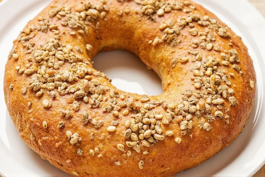Everything Bagel Top View