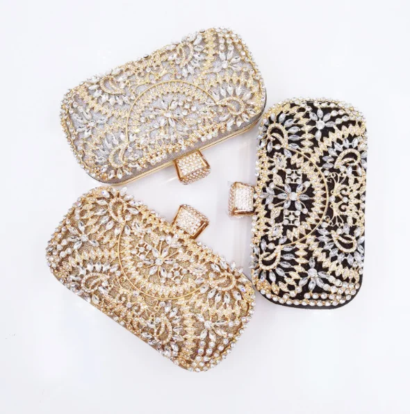 

3 colors wholesale bling shoulder clutch purse handbags ladies clutch bag evening bags 2021 clutch