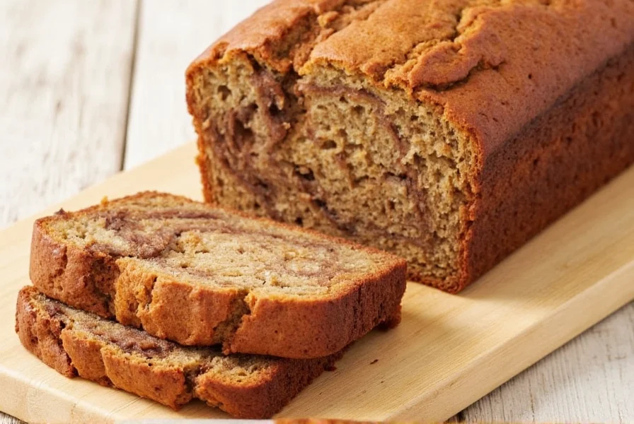 cinnamon swirl banana bread