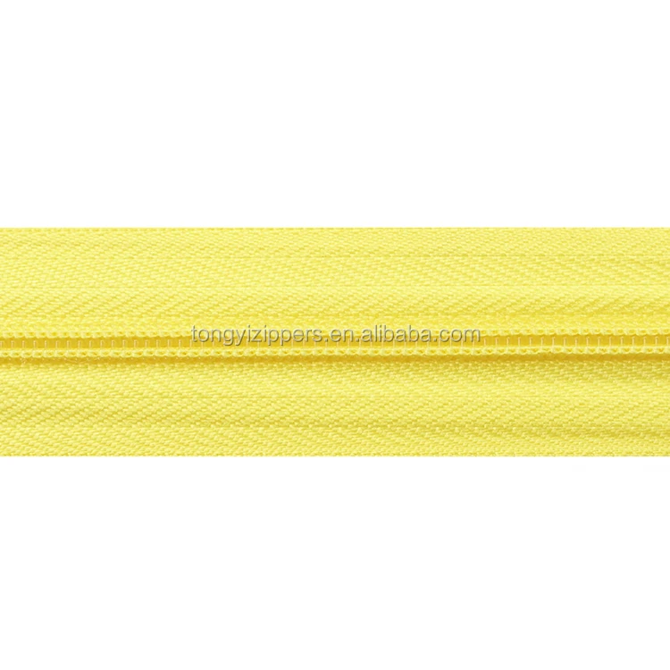 
all size high quality nylon zipper long chain slider factory 