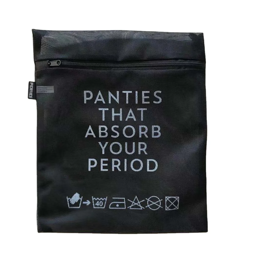 

custom high quality fine mesh laundry bag with zipper for washing machine