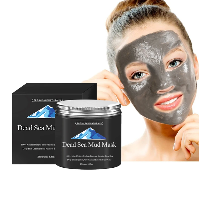 

250g Natural Face Skin Care Deep Cleansing Anti Acne Moisturizing Dead Sea Mud Mask