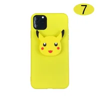 

Wholesale 3d Cartoon Soft Cell Phone Case With Removeable Popping Socket Phone Holder Custom Popup Sockets With Logo