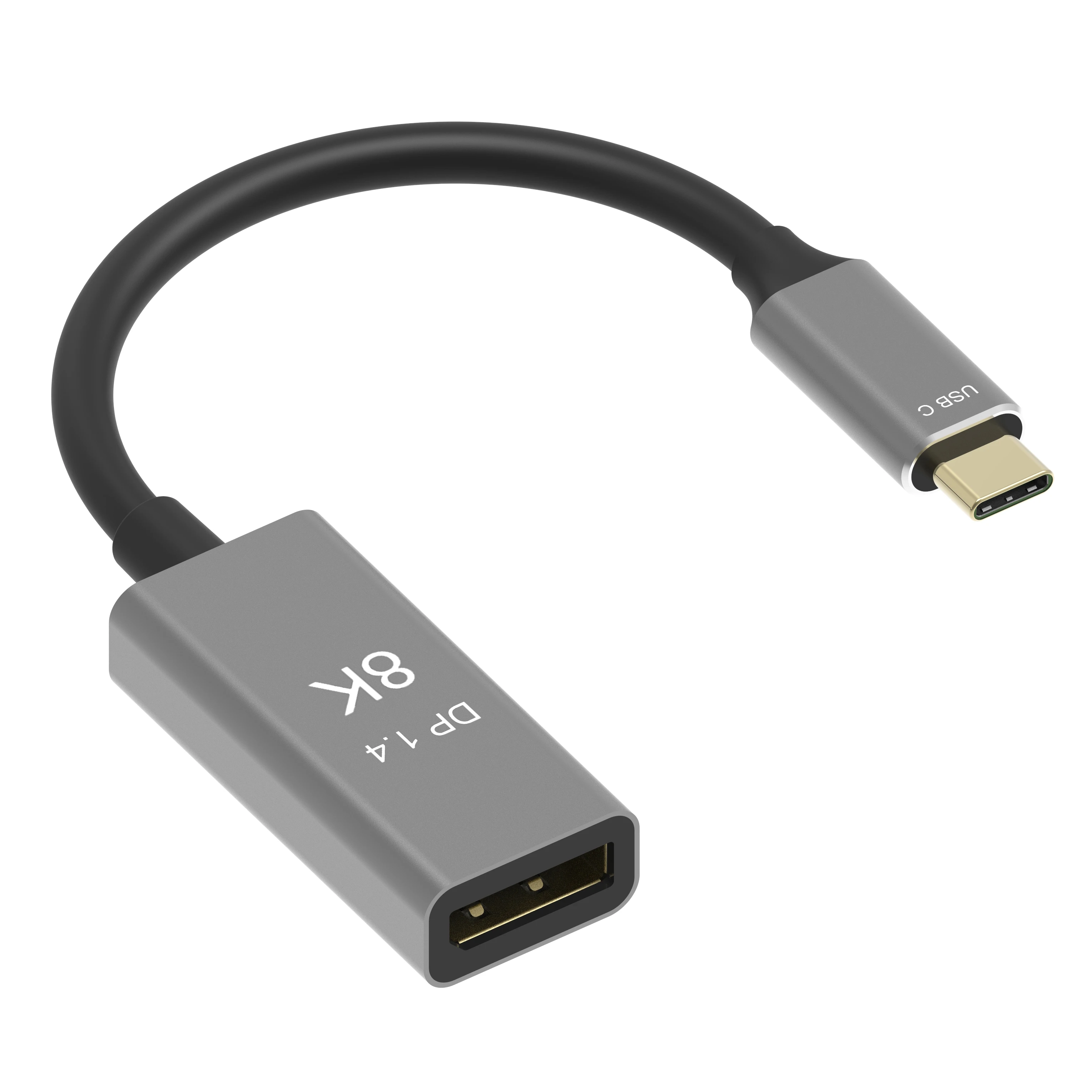 

VCOM USB Type C Male to DP Female Dongle Support 8K@60Hz Type C to Display port 1.4V Female 0.25m for Laptop