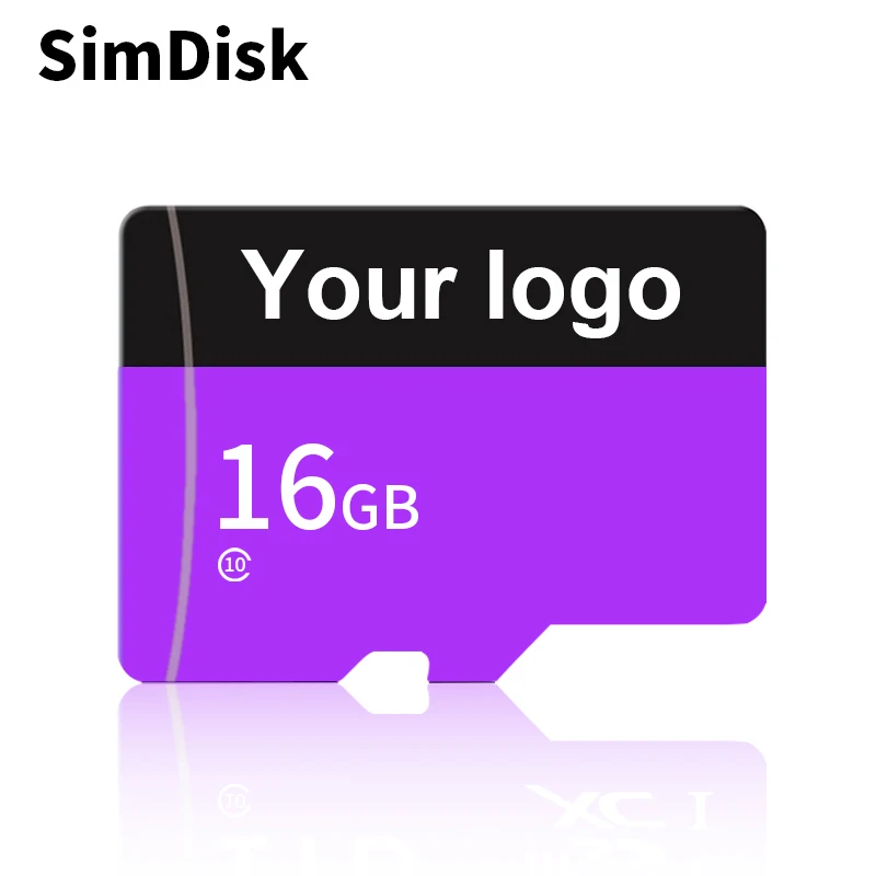 

SimDisk Factory Direct 128GB Memoir Card 8GB 16GB 32GB 64GB 256GB 512GB Class10 High Speed Sd Memory Card for Mobile Phones