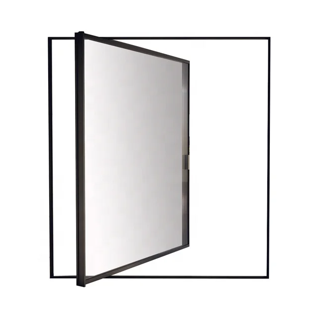 
latest design Aluminum insulating glass front entrance pivot door  (62433446419)