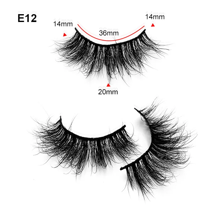 

premium 100% 3d 18mm mink lashes dramatic fluffy mink false eyelashes