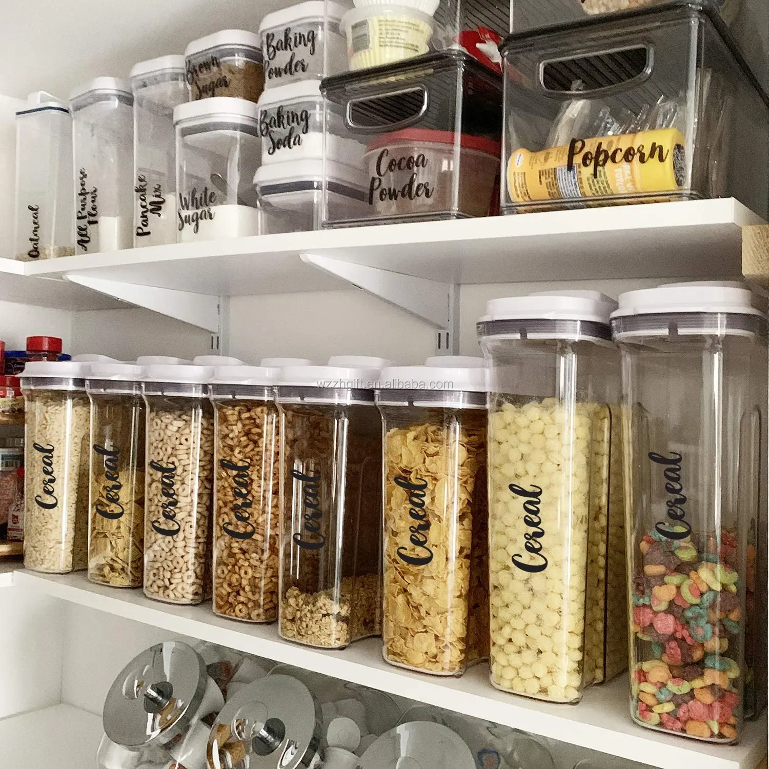 185 Pcs Funny Kitchen Canister Kitchen Labels Pantry Sticker Mason Jar Labels Pantry Labels