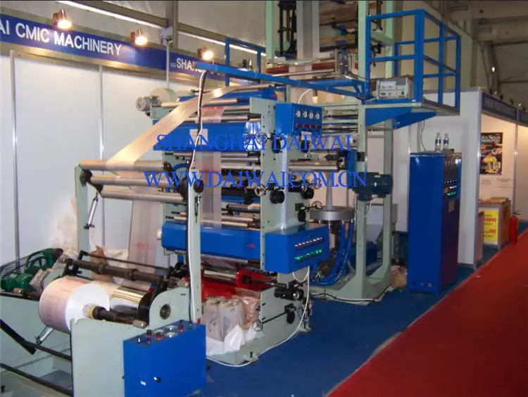 
High Speed Stainless Steel Gravure Printing Machine Film 