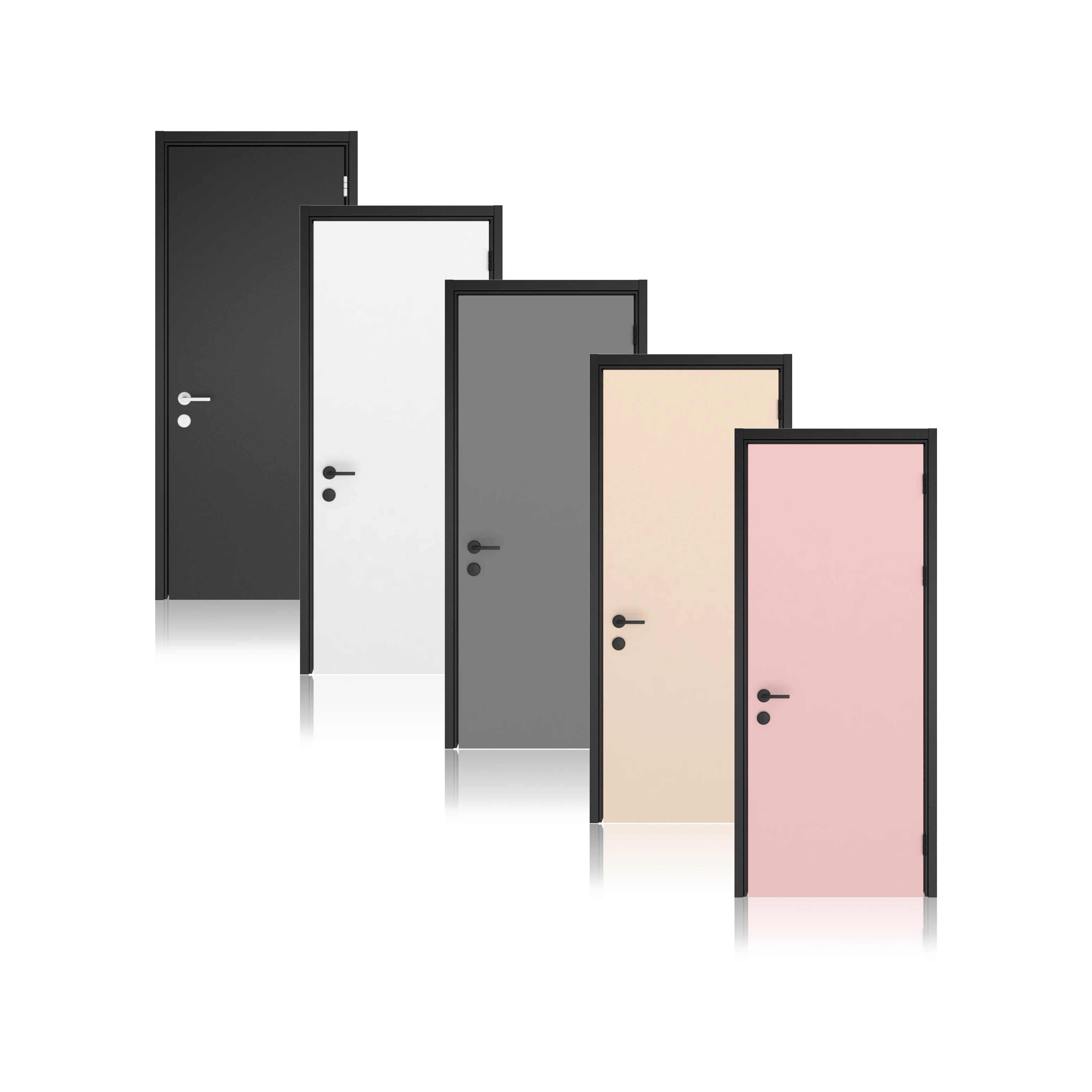 تصميم باب غرفة فندق مزدوج غير متكافئ