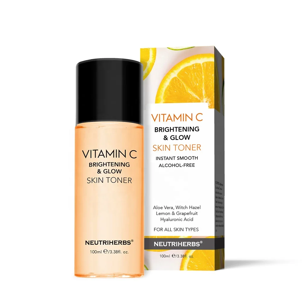 

Private Label Whitening Moisturizing Face Skin Care Vitamin C Toners