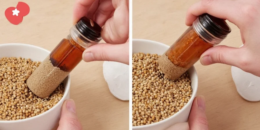 DIY peppercorn tasting platter with various types