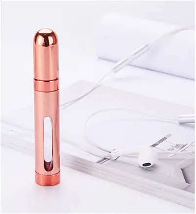

PF011 12ml Portable Mini Travel Refillable Perfume Bottle With Spray Scent Pump Empty Cosmetic Containers Spray Atomizer Bottle