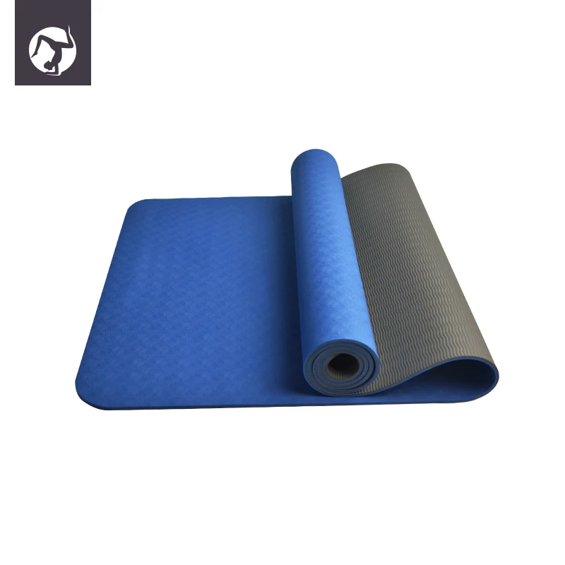 

Professional Two Tone Tpe Yoga Mat With Great Price, Blue/green/yellow/red/pink/black/gray etc