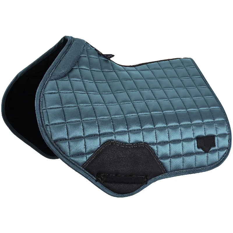 

High Quality Satin Horse Jump Dressage Saddle Pad, Customized