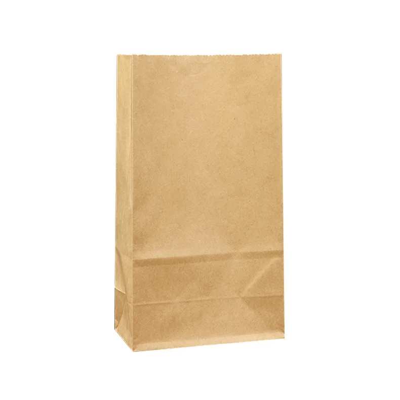 

General Kraft Paper Bag Refrigerator Storage Food Packaging Bag Takeaway Packaging Paper Bag Customization