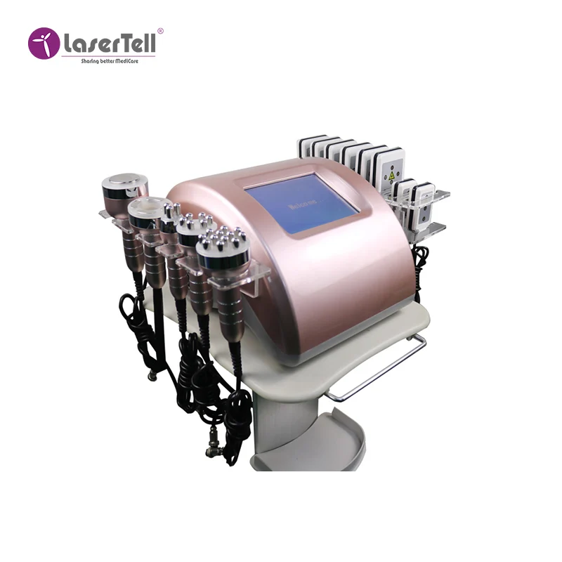 

2020 newest 6 in 1 portable rf 40k body lipolaser cativation slimming machine
