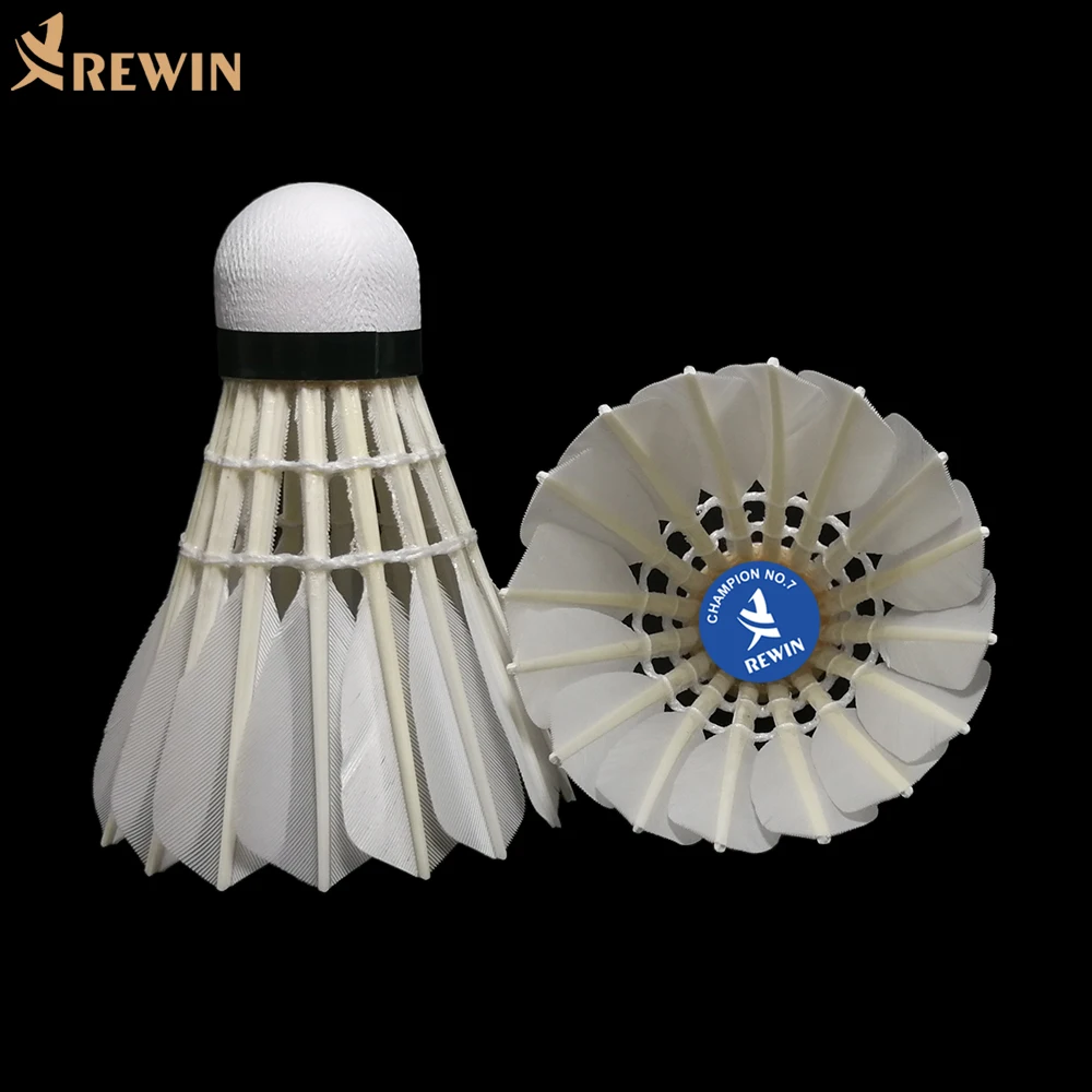 Factory Wholesale High Quality All Round Goose Feather Shuttlecock