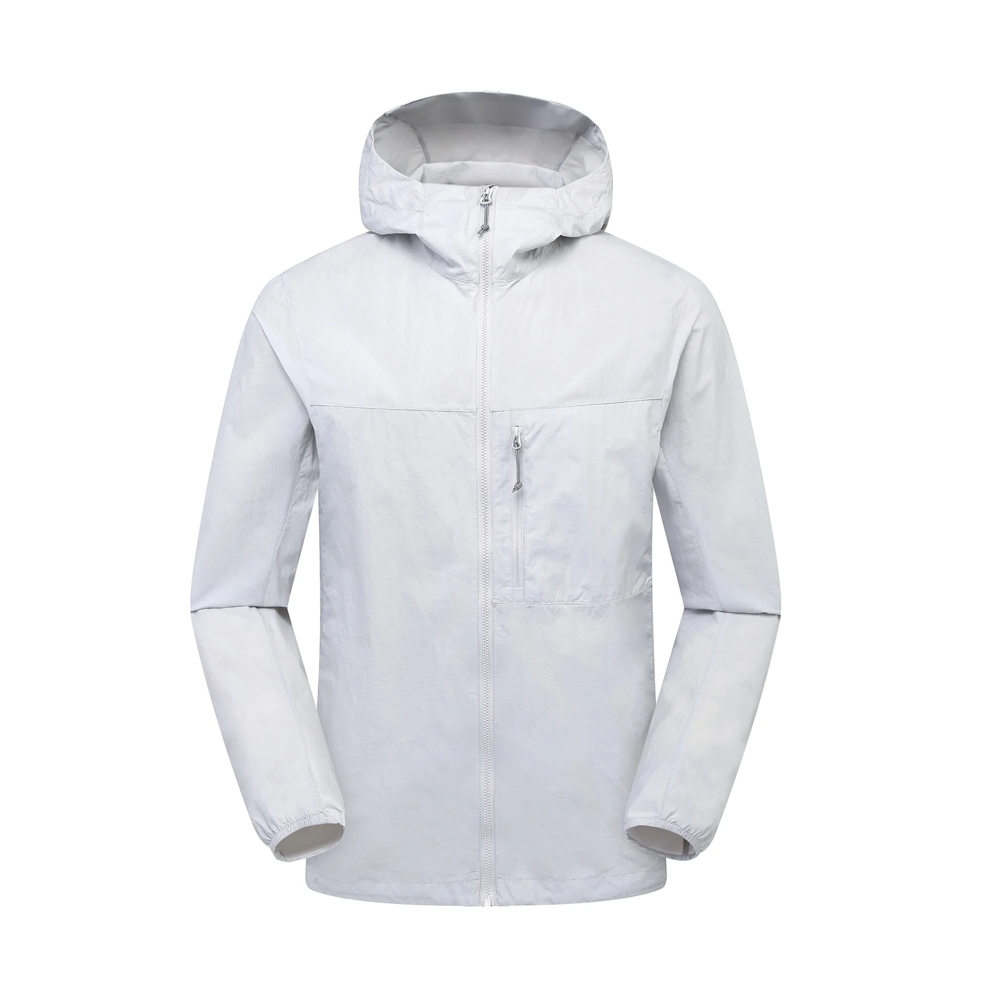 A609 Lightweight Zipper Outdoor Jacket Breathable Waterproof UPF50+ UV Protection Clothing